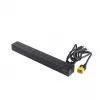 APC AP9565 Basic PDU per rack, 1U, monofase, 16 A, 208/230 V, 3680 W, 12 prese C13, ingresso C20, cavo da 2,5 m, nero