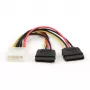 GEMBIRD cavo di alimentazione 15 cm 2x SATA / confezione bulk (cc-sata-psy)