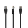 Cavo di rete Gembird PP12-0.5M/BK RJ45 Cat5e 0,5m nero