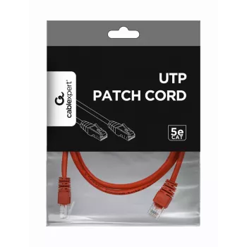 Cavo patch GEMBIRD - Cat 5e - UTP - 2 m - rosso