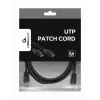 Cavo patch GEMBIRD - Cat 5e - UTP - 3 m - nero