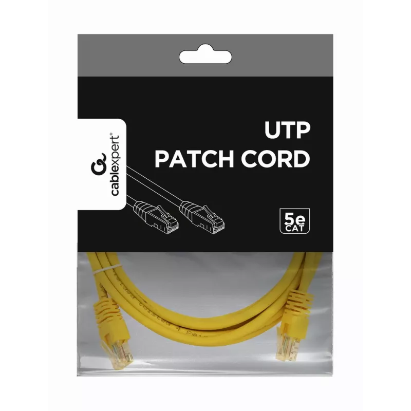 Cavo patch GEMBIRD - Cat 5e - UTP - 3 m - giallo