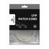 Cavo di rete GEMBIRD PP12-7.5M, 7,5 m, RJ-45 a RJ-45, bianco