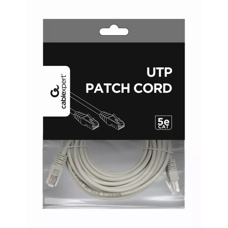 Cavo di rete GEMBIRD PP12-7.5M, 7,5 m, RJ-45 a RJ-45, bianco