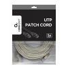 Cavo patch GEMBIRD - Cat 5e - UTP - 20 m - grigio