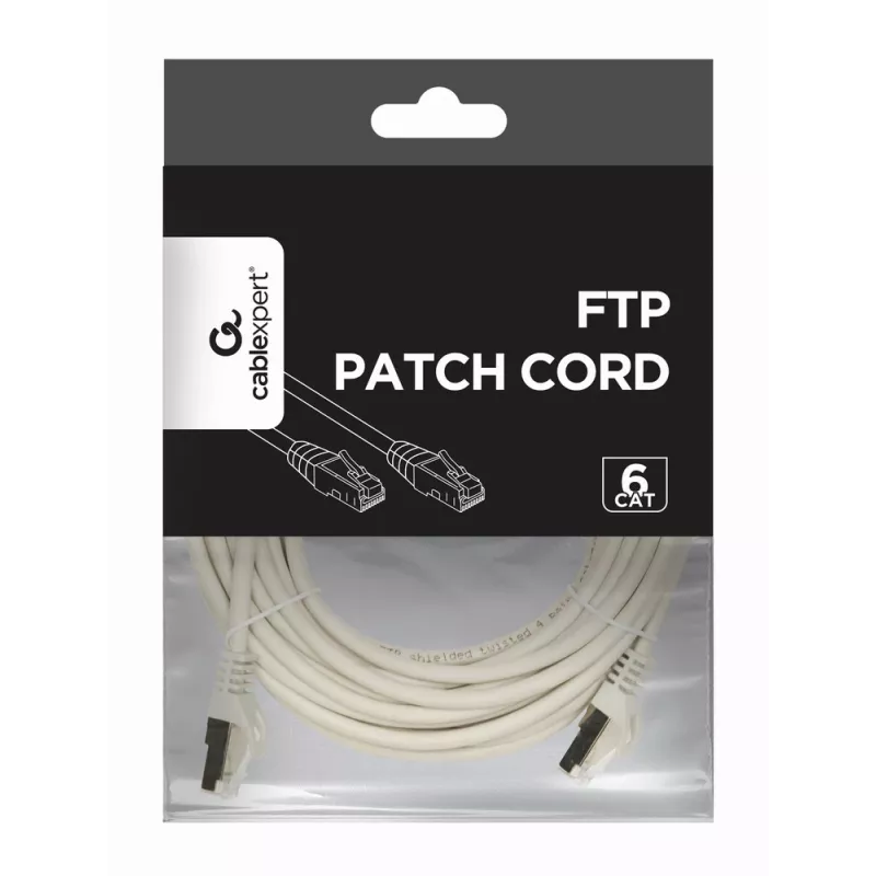 Cavo patch GEMBIRD - CAT6 - FTP - 7,5 m - grigio