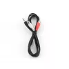 Cavo GEMBIRD jack 3,5 mm a RCA 1,5 m
