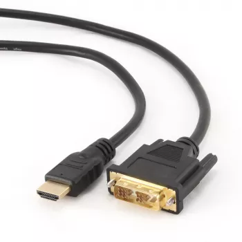 Cavo GEMBIRD HDMI a DVI connettore maschio-connettore maschio con connettori placcati oro 2,0 m confezione bulk