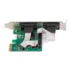DIGITUS Scheda di espansione seriale I/O, 2 porte, PCIe 2 x DB9 M staffa + staffe LP chipset MCS9901