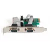DIGITUS Scheda di espansione seriale I/O, 2 porte, PCIe 2 x DB9 M staffa + staffe LP chipset MCS9901