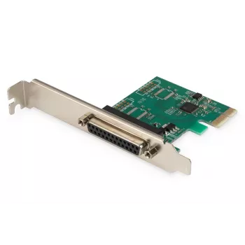 DIGITUS Scheda aggiuntiva parallela I/O, 1 porta, PCIe 1x DB25 F