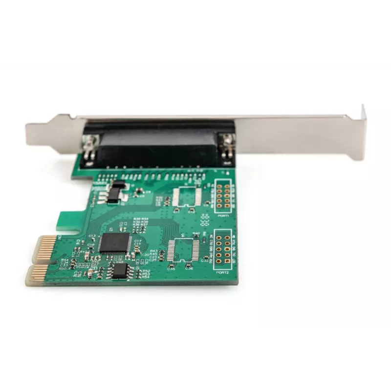DIGITUS Scheda aggiuntiva parallela I/O, 1 porta, PCIe 1x DB25 F