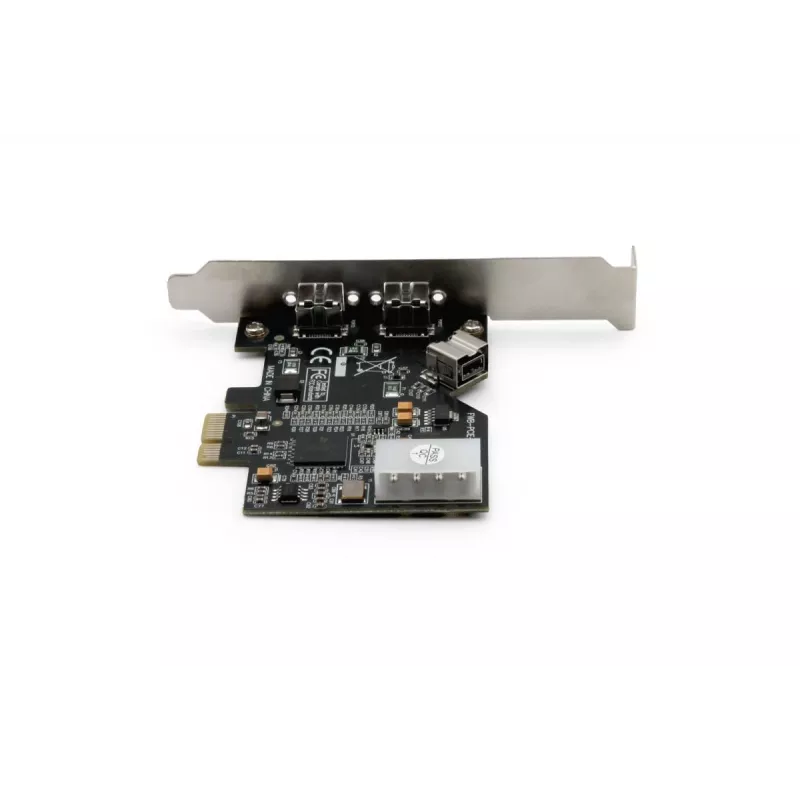 DIGITUS Scheda interfaccia IEEE 1394b, PCIe 3 porte, 2x9 poli esterna + 1x9 poli interna