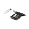DIGITUS Scheda interfaccia IEEE 1394b, PCIe 3 porte, 2x9 poli esterna + 1x9 poli interna