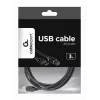 Cavo GEMBIRD USB 2.0 connettore maschio A / connettore maschio B 3 m (10 ft) – nero / confezione bulk (ccp-USB2-ambm-10)