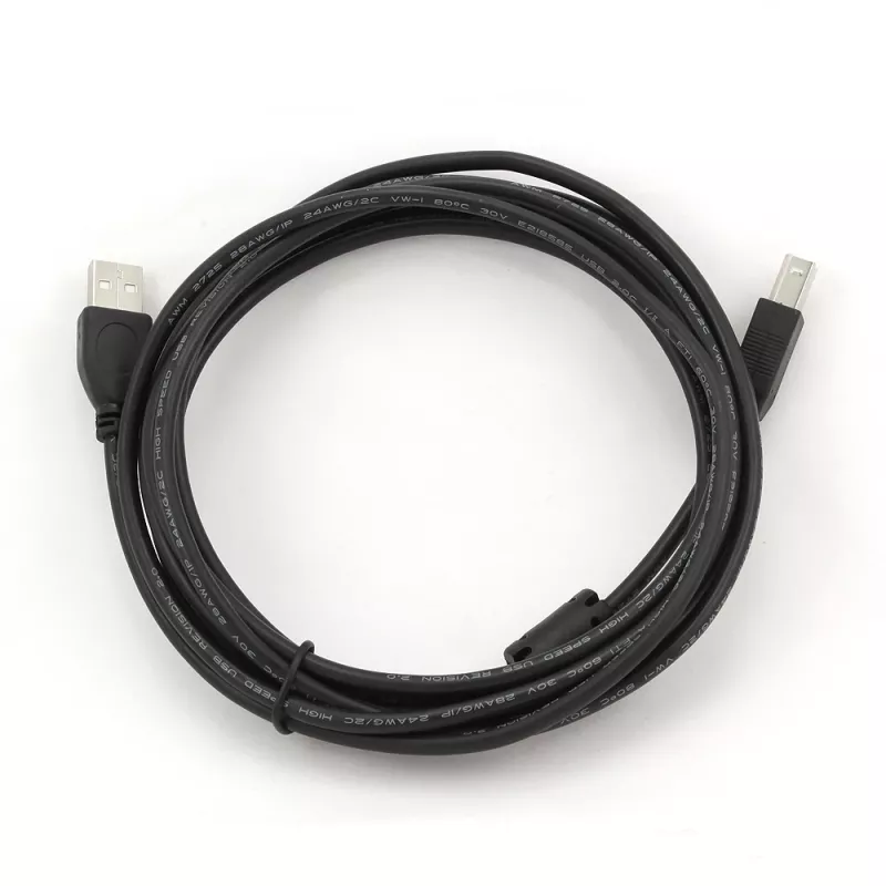 GEMBIRD Qualità premium USB connettore maschio A a connettore maschio B, 3m