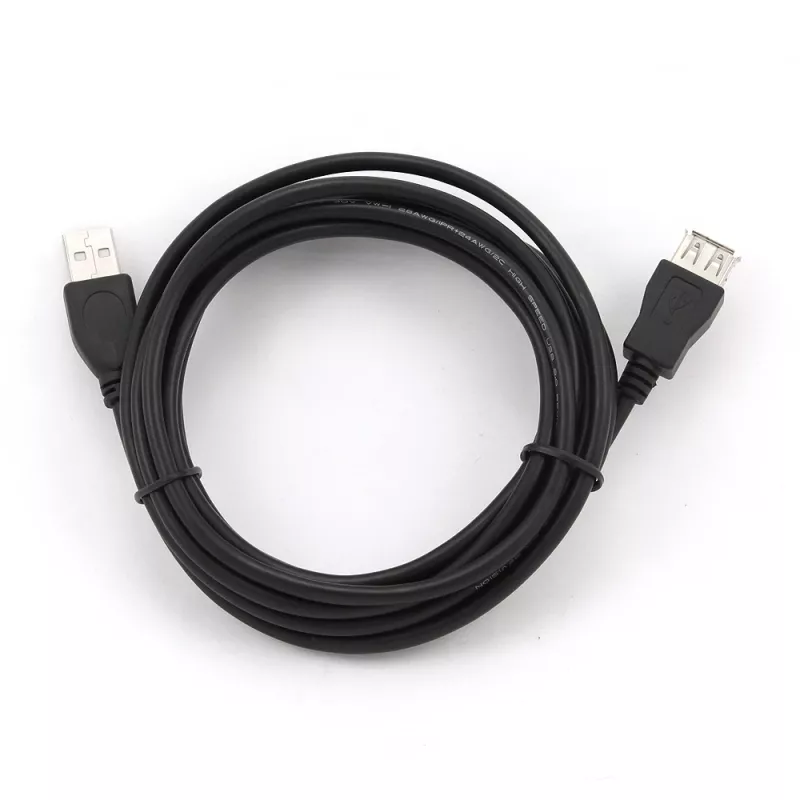 Gembird CCP-USB2-AMAF-10 cavo prolunga USB 2.0 tipo A (AM/AF), 3 m, nero