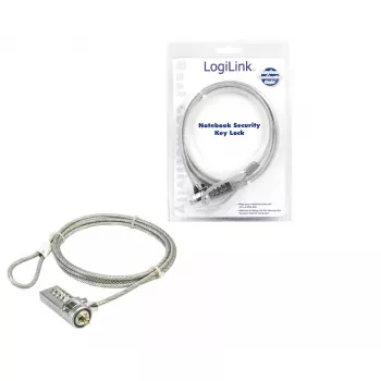 Lucchetto di sicurezza per notebook LogiLink NBS002 lucchetto a combinazione 1,5 m