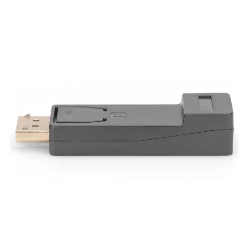 Adattatore DisplayPort DIGITUS ASSMANN, DP - HDMI Type-A M/F, con blocco, CE nero