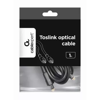 Cavo audio Toslink Gembird CC-OPT-1M nero 1 m