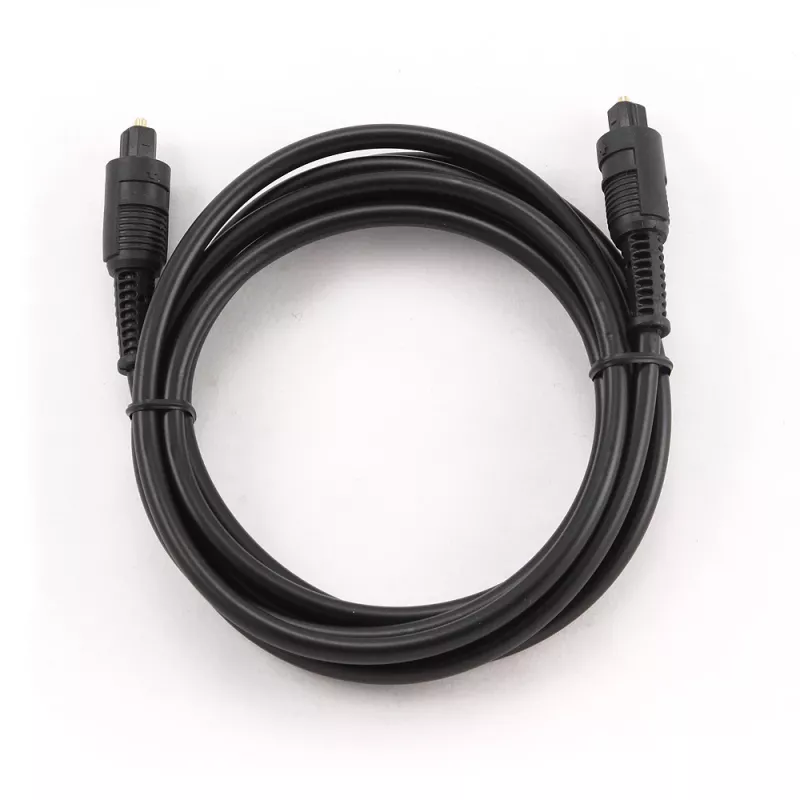 Cavo audio, Gembird Toslink, 2 m, nero, connettore maschio-maschio