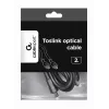 Cavo audio, Gembird Toslink, 2 m, nero, connettore maschio-maschio