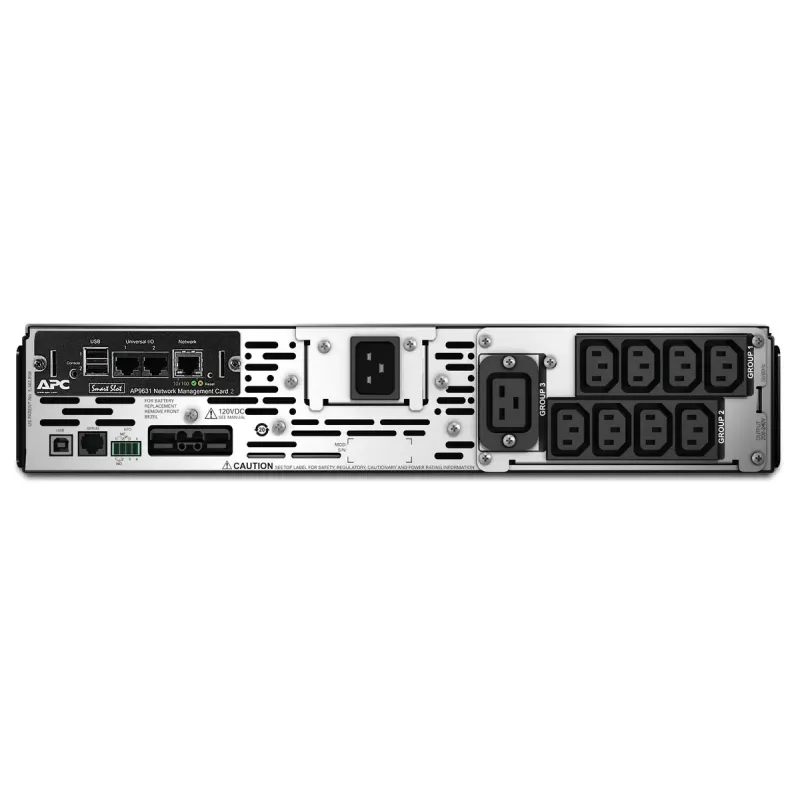 APC Smart-UPS X SMX3000RMHV2UNC - 3000VA, 8x C13, 1x C19 uscita, USB, autonomia estendibile, NMC