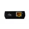 DIGITUS Server di rete USB multifunzione, hub USB di rete 1 porta, NAS, print server USB 2.0, RJ45