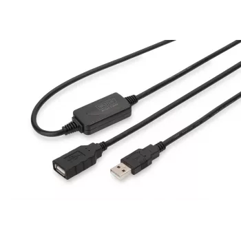 Cavo ripetitore USB 2.0 DIGITUS USB A maschio / A femmina 10 m (DA-73100-1)
