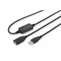 Cavo ripetitore USB 2.0 DIGITUS USB A maschio / A femmina 10 m (DA-73100-1)