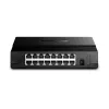 TP-Link Switch desktop 16 porte 10/100Mbps, unmanaged, Fast Ethernet (10/100), full duplex, montaggio a rack, montaggio a parete