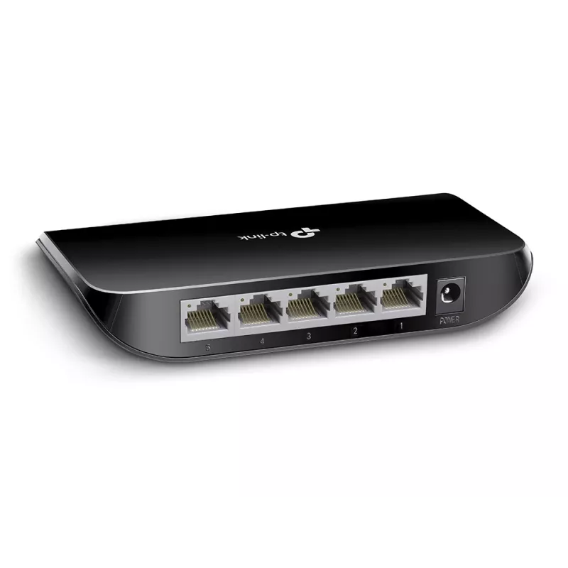 TP-Link Switch di rete desktop 5 porte Gigabit, unmanaged, Gigabit Ethernet (10/100/1000), full duplex