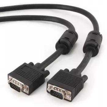 GEMBIRD Premium VGA HD15M/HD15M doppia schermatura con 2*ferrite 2,0 m cavo / nero