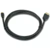 Gembird CC-HDMID-6 Cavo da HDMI a Micro HDMI (Tipo D), placcato oro, 1,8 m, nero