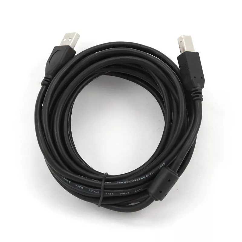 Cavo GEMBIRD qualità premium USB connettore maschio A su connettore maschio B 4,5m - nero