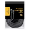 GEMBIRD Premium VGA HD15M/HD15M doppio schermato con 2 nuclei in ferrite 10m cavo/nero