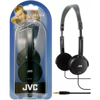 Cuffie/headset JVC HA-L50-B con filo head-band musica nero