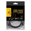 Gembird CC-HDMI4-0.5M cavo HDMI 2.0 con Ethernet, maschio–maschio, 4K, 0,5 m, nero, confezione sfusa