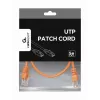 Cavo patch GEMBIRD - Cat 5e - UTP - 25 cm - arancione