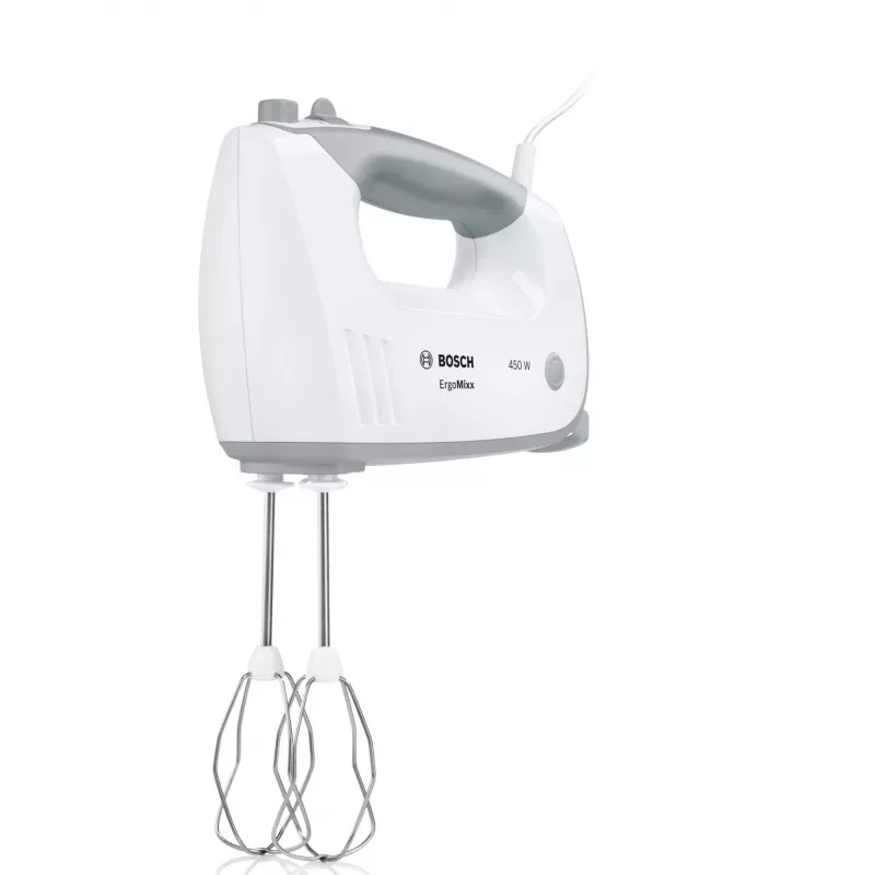 Frullatore a mano Bosch MFQ36460 ErgoMixx con ciotola e supporto 450 W bianco