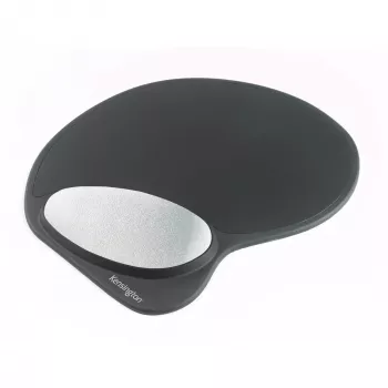 Tappetino mouse Kensington Memory Gel con poggiapolsi integrato – nero/grigio