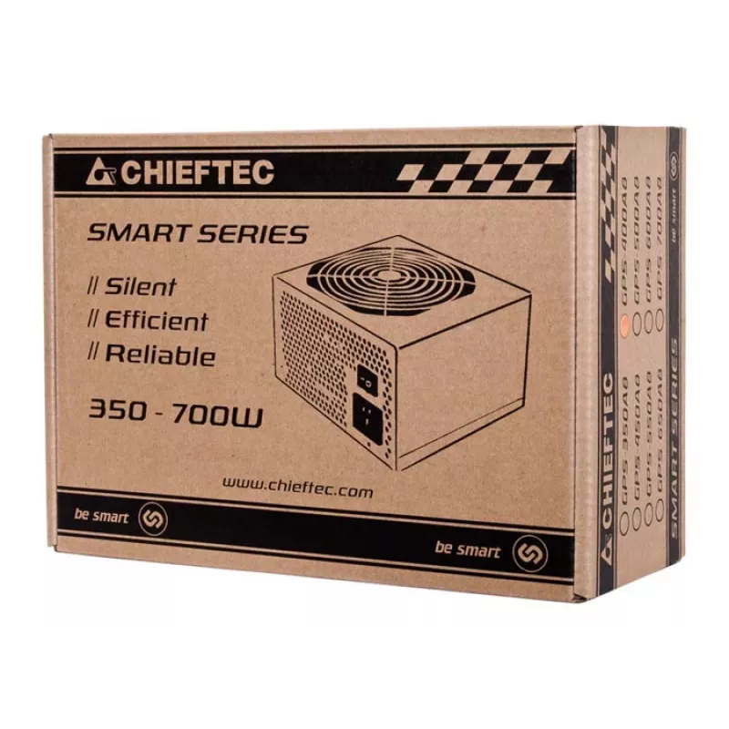 Chieftec Smart GPS-500A8 alimentatore 500 W 20+4 pin ATX ATX nero