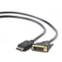 Gembird CC-DPM-DVIM-6 cavo adattatore da DisplayPort a DVI-D, 1,8 m