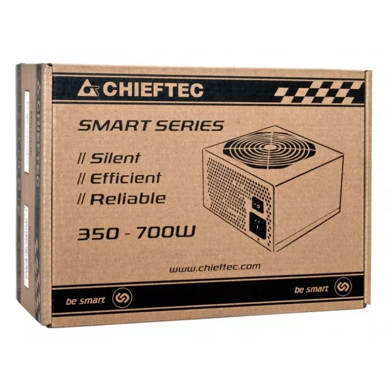 Chieftec Smart GPS-700A8 alimentatore 700 W 20+4 pin ATX PS/2 nero