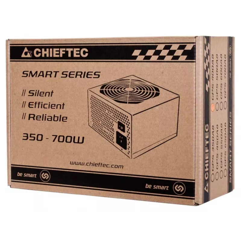 Chieftec Smart GPS-700A8 alimentatore 700 W 20+4 pin ATX PS/2 nero
