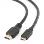 Gembird CC-HDMI4C-6 Cavo da HDMI a Mini HDMI (Tipo C) con Ethernet, 1,8 m, nero