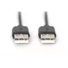 DIGITUS cavo di collegamento USB A 1 m USB 2.0 compatibile