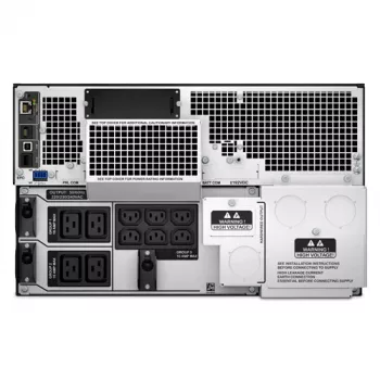 APC Smart-UPS On-Line SRT10KRMXLI - 10kW/VA, 6x C13 + 4x C19 + Hardwire uscita monofase, montaggio rack, NMC integrata