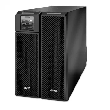 APC Smart-UPS On-Line, 8kVA/8kW, tower, 230V 3:1 e 1:1, 6x C13+4x C19 uscite IEC, scheda di rete+SmartSlot, autonomia estesa, senza kit guide