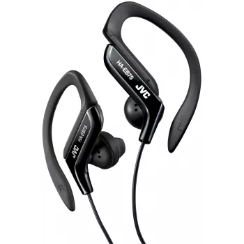 JVC HA-EB75 Sports con filo nero, con filo, 16 - 20000 Hz, musica, 21.1 g, cuffie, nero